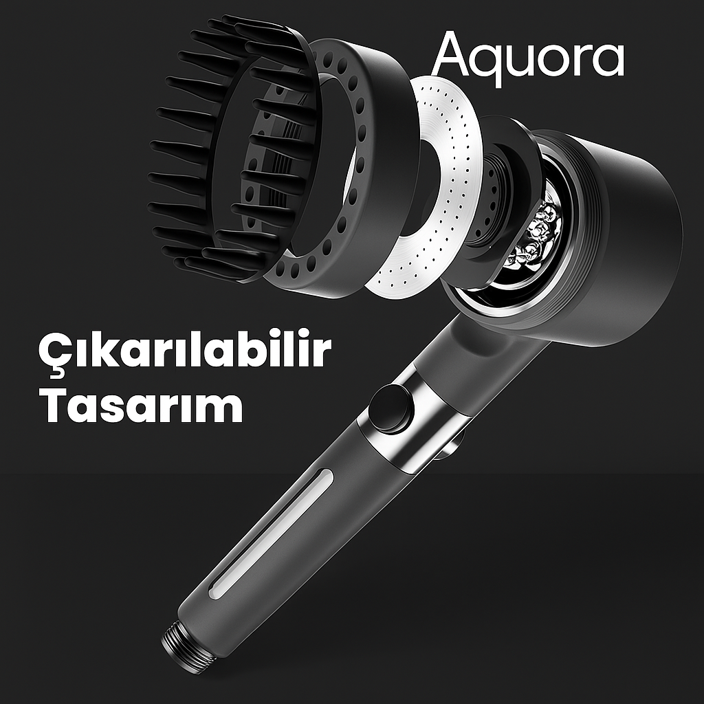 Aquora™ Filtreli Duş Başlığı